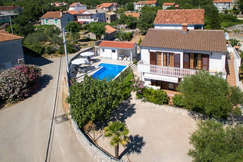 Adria-Holiday House With A Private Pool In Krk Kornić Eksteriør billede